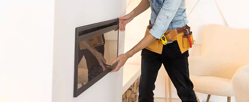 Metal Fireplace Installation in Martinez, Georgia