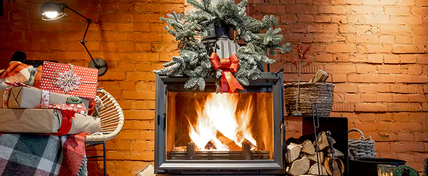 Travis Industries Linear Gas Fireplace Installation in Martinez, Georgia