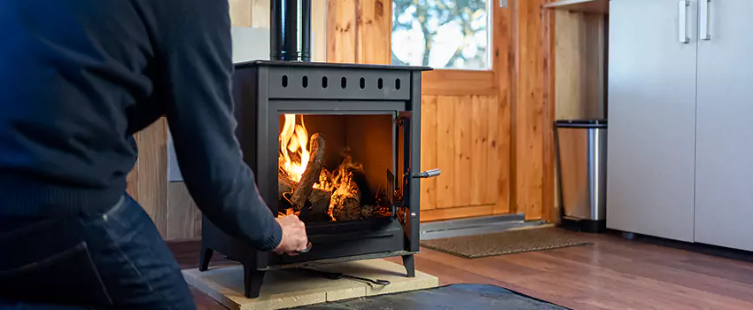 Open Hearth Wood Fireplace Installation in Martinez, GA