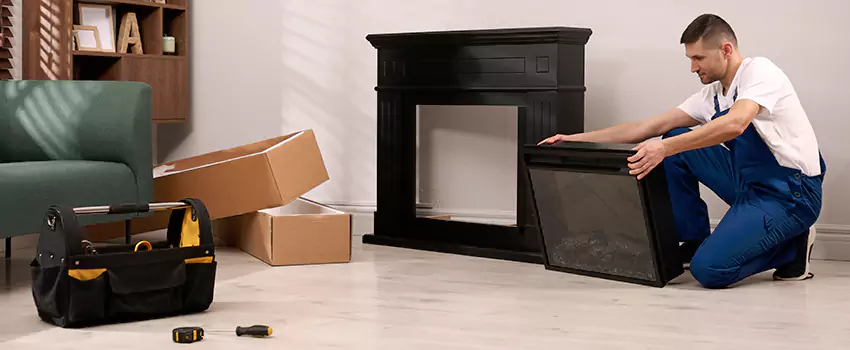Old Rusted Metal Fireplace Repair And Replacement in Martinez, GA